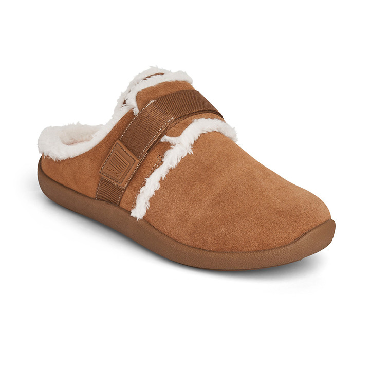No. 99 Women's Slipper Open Back by Anodyne - Camel