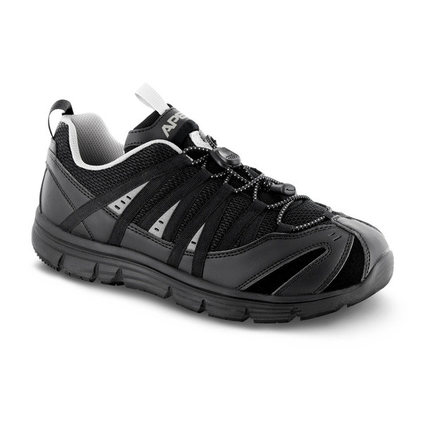 Men's Athletic Bungee Active Shoe - A5000 by Apex - Black