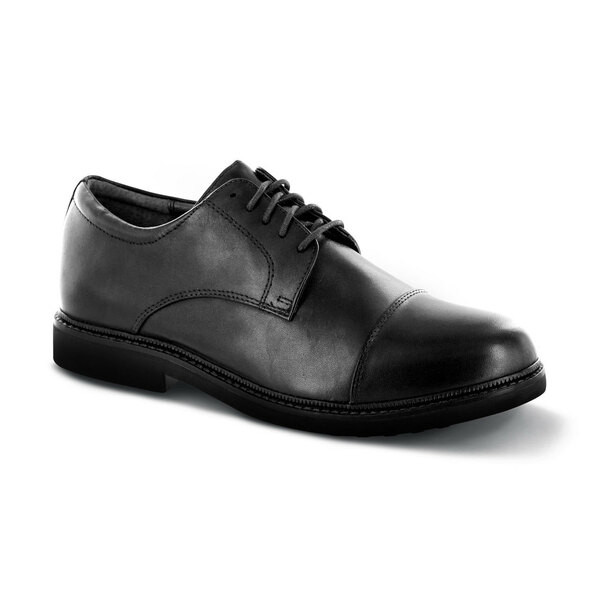 Men's Cap Toe Oxford Dress Shoe Lexington by Apex - Black