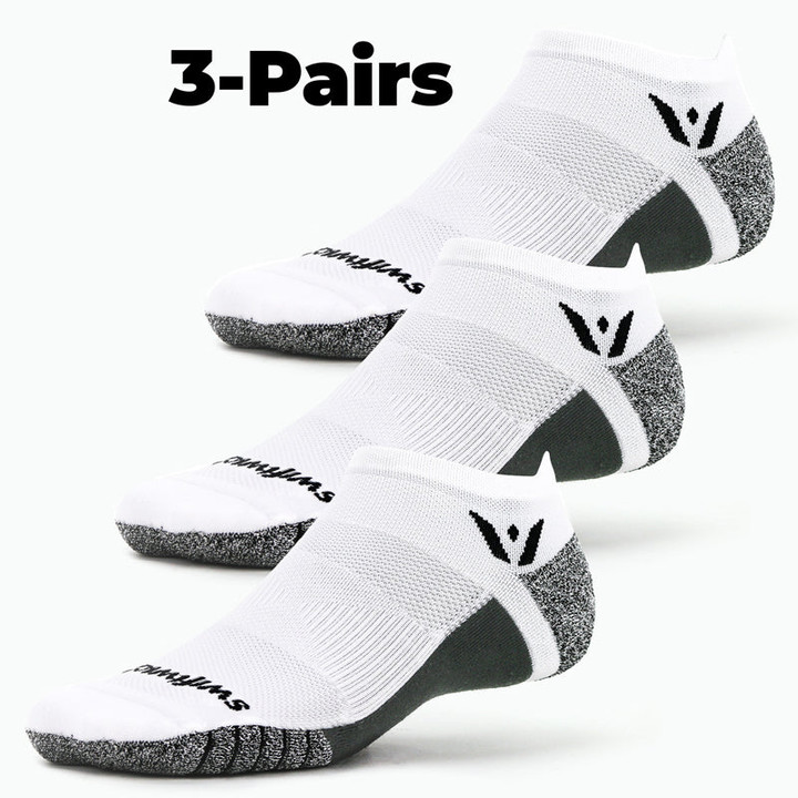 Fite XT Five Zero Tab 3- Pack  White by swiftwick