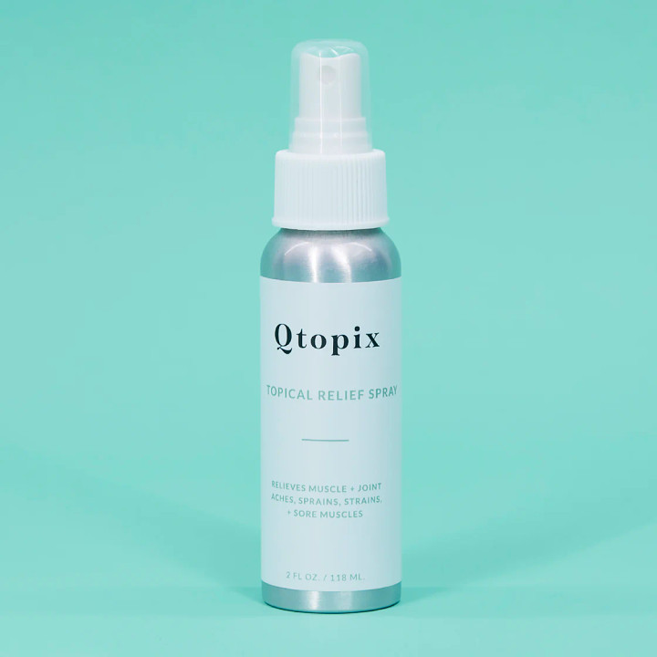 Relief Spray (CBD + CBG) by Qtopix