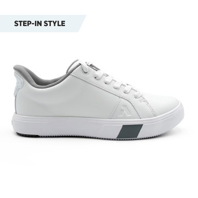 No. 27 Women's Casual Sneaker Hands Free by Anodyne - White