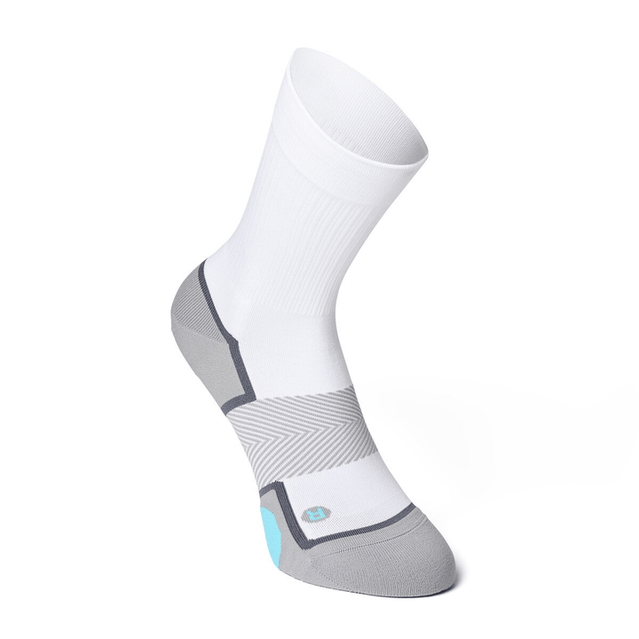 No. 7 Crew Length Diabetic Socks by Anodyne - White