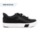 No. 93 Women's Casual Sneaker W/ Heel Assist by Anodyne - Black