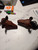 Pair of Tiny horse bag charms