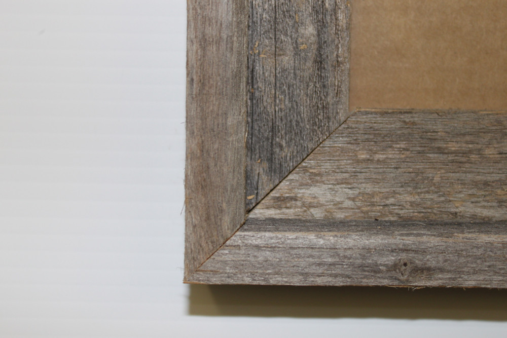18x24 Rustic Reclaimed Barn Wood Signature Wall Frame - Rustic Decor