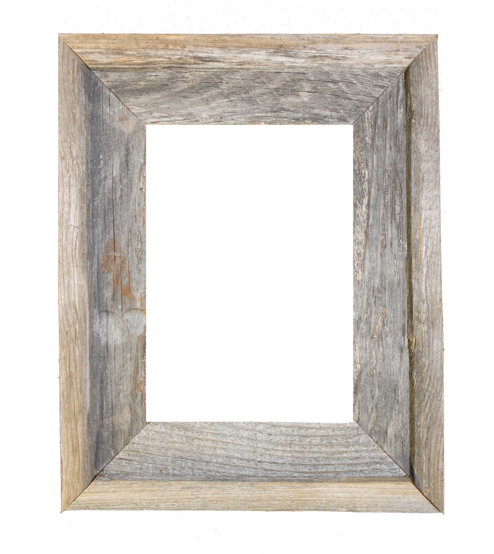 rustic wooden photo frame