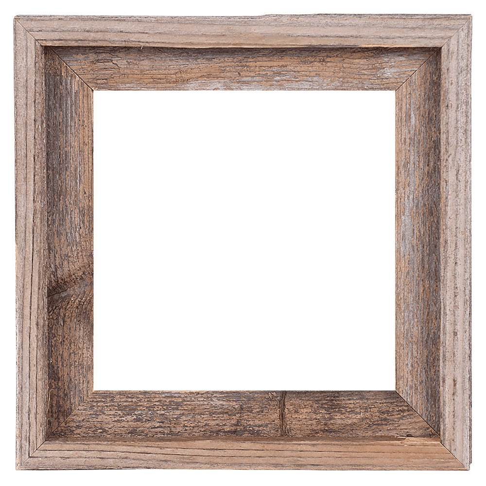 11x14 Picture Frames – Reclaimed Barn Wood Open Frame (No Glass or Back ...