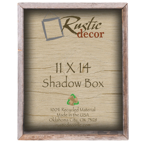 11x14 Barn Wood Collectible Shadow Box