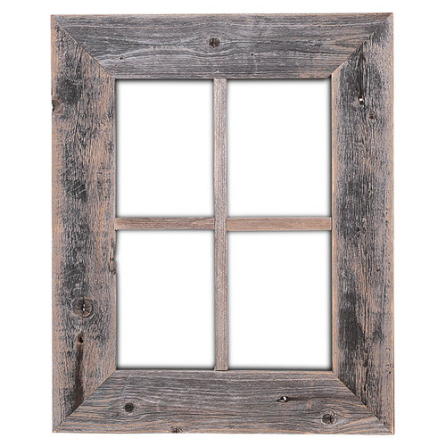 Rustic Barn Wood Window Frame