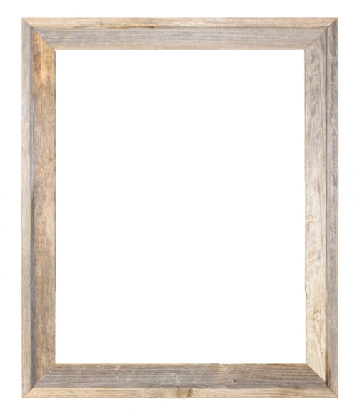 12x18 Picture Frames – Reclaimed Barn Wood Open Frame (No Plexiglass or Back)