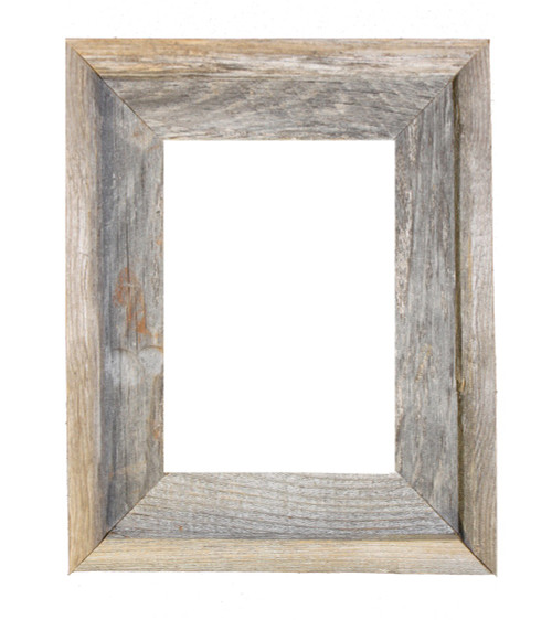 9x12 Picture Frames – Reclaimed Barn Wood Open Frame (No Glass or Back)
