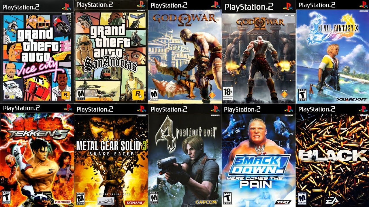 PS2 games