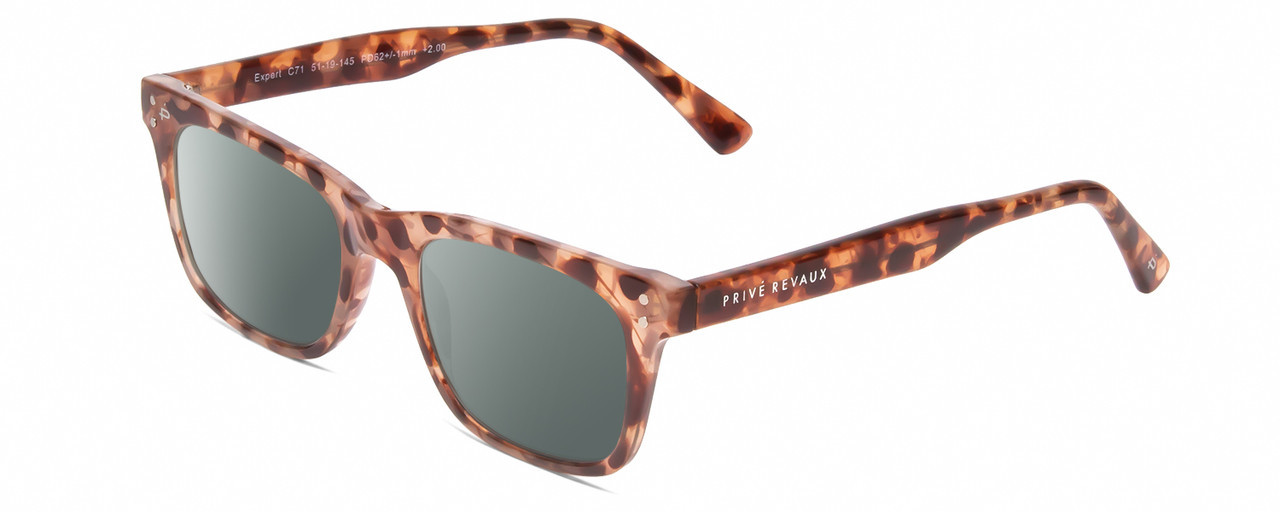 Privé Revaux So Famous WR9 Polarized Oversized Tortoise Sunglasses Prive Revaux The Gem Polarized Fitover with Double-Up Case  main image 2