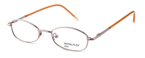 Calabria Kids Fit Metal Flex Designer Reading Glasses XX in Pink X-SMALL 46 mm