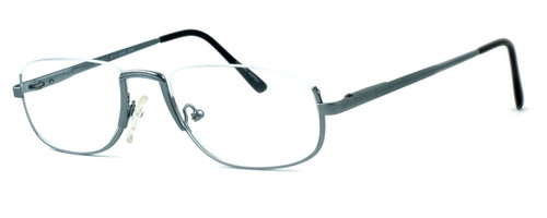 Fashion Optical Designer Reading Glasses Haiflim in Silver 52mm