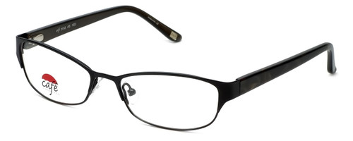 Silver Dollar Designer Reading Glasses CafÃ© 3152 in Ebony 52mm