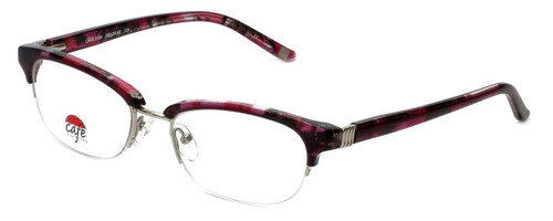 Silver Dollar Designer Reading Glasses CafÃ© 3194 in Fuschia Marble 52mm