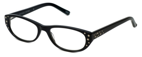 Cinzia Designer Reading Glasses CBR2 C1 in Black 52mm