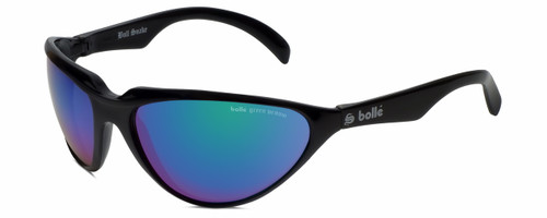 Bolle France Authentic 421 Green Durable Nylon Multi-Layer Designer Sunglasses