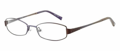 Converse Designer Reading Glass Collection Bedlam in Brown Purple :: Custom Left & Right Lens