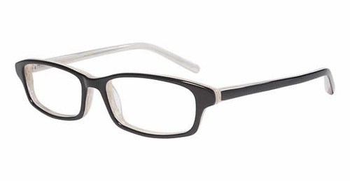 Jones NY Designer Eyeglasses J739 in Black Horn :: Custom Left & Right Lens