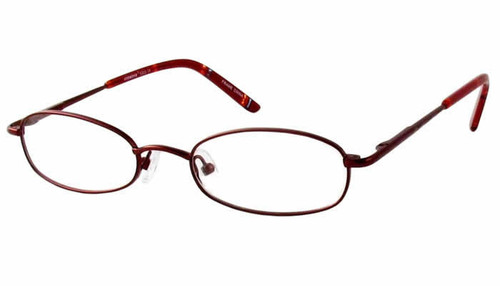 Seventeen Designer Eyeglasses 5305 in Burgundy :: Custom Left & Right Lens