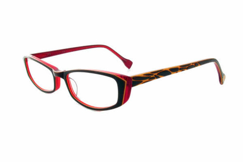 Ink Eyeglasses Rococo in Burgundy :: Custom Left & Right Lens
