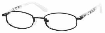 Seventeen 5331 in Black Designer Eyeglasses :: Custom Left & Right Lens