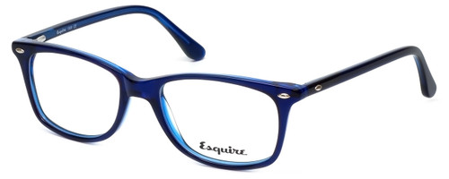 Esquire Designer Eyeglasses EQ1508 in Cobalt 51mm :: Custom Left & Right Lens