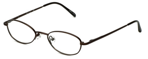 Flex Collection Designer Eyeglasses FL-76 in Brown 46mm :: Custom Left & Right Lens
