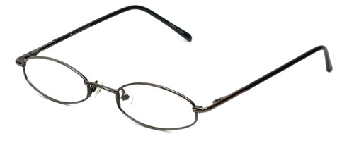 FlexPlus Collection Designer Eyeglasses Model 102 in Gunmetal 46mm :: Custom Left & Right Lens