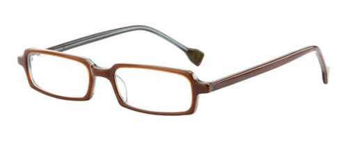 Ink Eyeglasses Contour in Mocha Sage :: Rx Single Vision