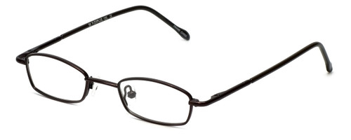 FlexPlus Collection Designer Eyeglasses Model 109 in Shiny-Brown 41mm :: Rx Single Vision