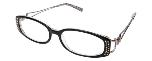 Calabria Designer Eyeglasses Dazzle VII Black :: Progressive