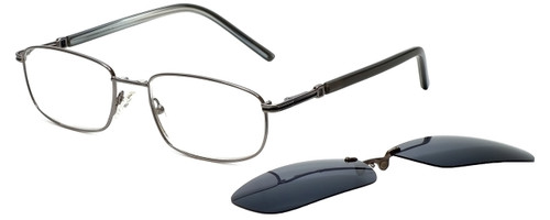 Calabria Designer Eyeglasses 882 Gun Smoke :: Progressive