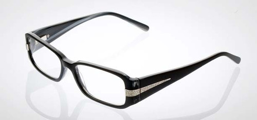 Calabria Designer Eyeglasses 827 Ebony :: Rx Bi-Focal
