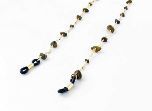 Eyeglass Necklace in Gold by Calabria SJ-0736