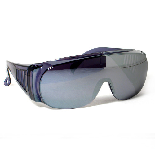 CALABRIA 1003M Economy Fitover with UV PROTECTION IN SILVER MIRROR ANSI Z80.3