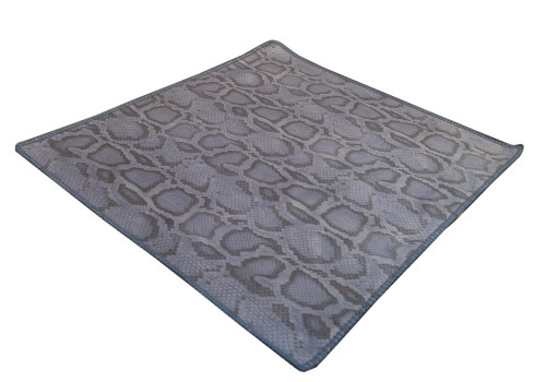 Blue Snakeskin Pattern High Quality Eyeglass/Sunglass Micro-Fiber Cleaning Cloth
