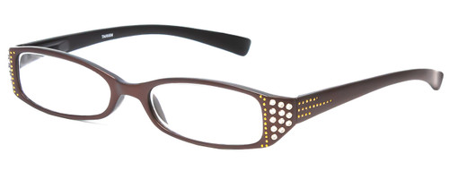 Calabria 834 Designer Reading Glasses w/Ostrich Case in 99 Color&Power Options