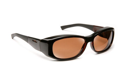 Haven Designer Fitover Sunglasses Solana in Tortoise & Polarized Amber Lens