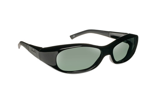 Haven Designer Fitover Sunglasses Avalon in Black & Polarized Grey Lens (SMA