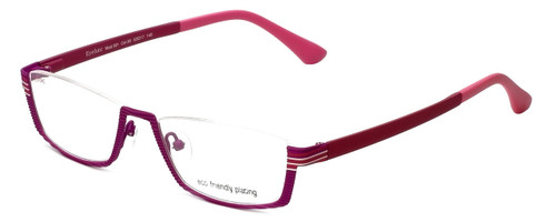 Eyefunc Designer Eyeglasses 591-65 in Purple & Pink 52mm :: Rx Single Vision