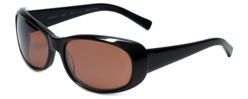 Reptile JAPAN Designer Polarized Sunglasses Medusa in Black with Amber Lens