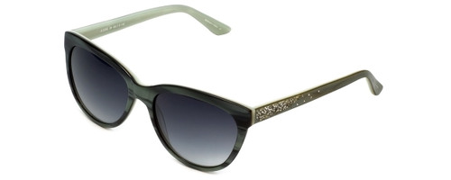 Judith Leiber Designer Sunglasses JL5016-08 in Mint in Grey-Gradient Lens