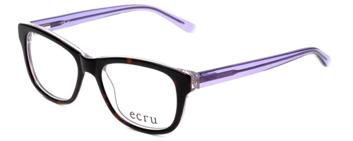 Ecru by Vivid Designer Reading Glasses Morrison-049 in Tortoise-Purple 51mm