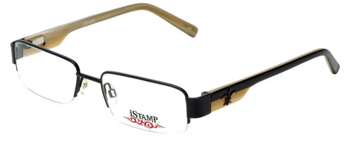 iStamp Authentic Designer Reading Glasses XP606M-021-53 mm in Black Brown Marble