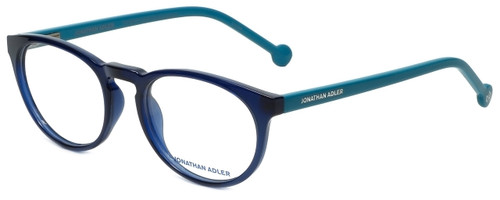 Jonathan Adler Designer Eyeglasses JA306-Navy in Navy 51mm :: Custom Left & Right Lens