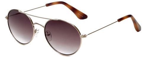 Isaac Mizrahi Designer Sunglasses IM103-61 in Gold  Honey with Brown Gradient Le